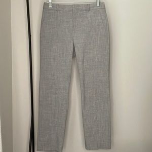 Heather grey Banana Republic Avery suit pants
